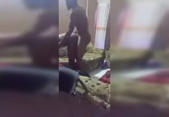 Dad And Maid Doggy Style Fucking In The Living Room Part 1