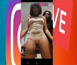 Instagram Live Nudity With Wild Sexy Slay Queen Booty Slaying