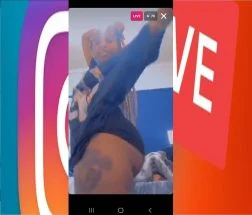 Naughty Sexy Big Booty Instagram Star
