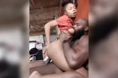 Fucking And Sucking Zulu Girl's Boobs While She Rides Me