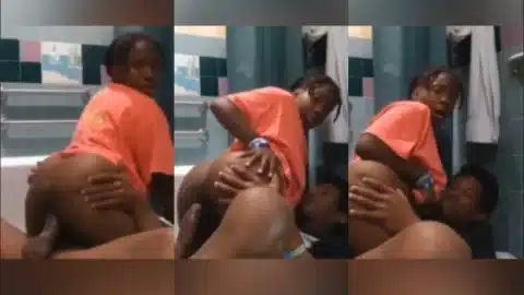 Sextape of young couple fucking after wedding