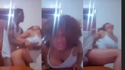 Sextape with pretty horny busty girl loving my doggstyle