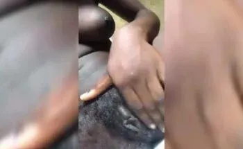 Spoilt Yoruba Girl Fingering Her Bushy Pussy