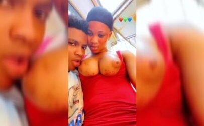 Hot: Stephen Sucking Girlfriend Ada Boobs