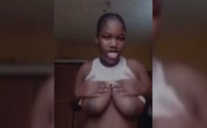 Leaked today: Joyce Exposing Her Breast In Short Video