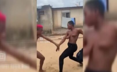 Leaked Sextape: Naija Girls Fighting Topless In Public